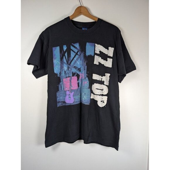Vintage 1994 ZZ Top Antenna T Shirt Size XL Concert Tour Single Stitch USA Music - Picture 1 of 8
